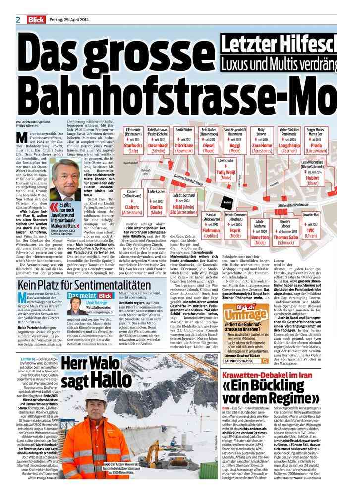Das grosse Bahnhofstrasse-Monopoly